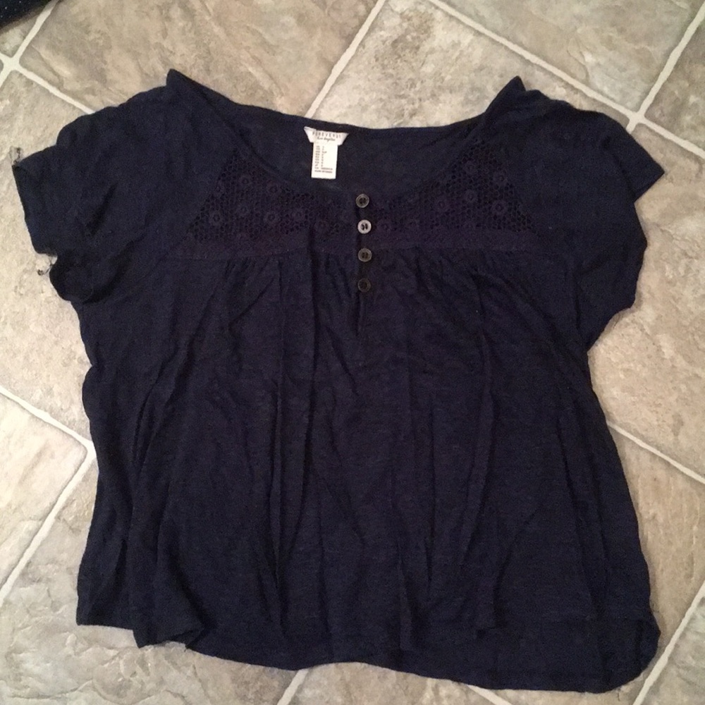 Lace Detailed Top